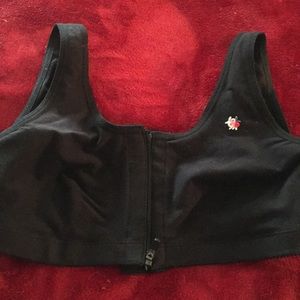 Post surgical breast augmentation bra